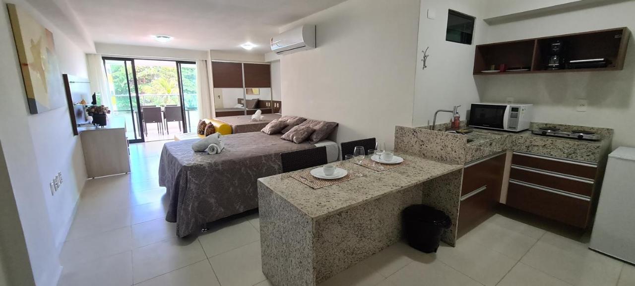 Tabatinga Residence Flat Beira Mar Conde  Extérieur photo