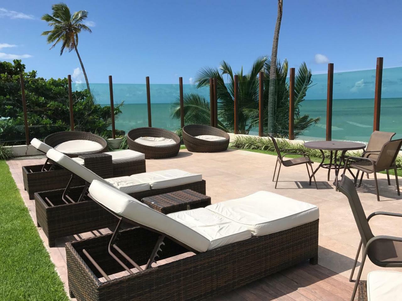 Tabatinga Residence Flat Beira Mar Conde  Extérieur photo